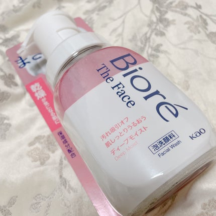 ビオレ ザフェイス 泡洗顔料 ディープモイスト/ビオレ/泡洗顔を使ったクチコミ(1枚目)