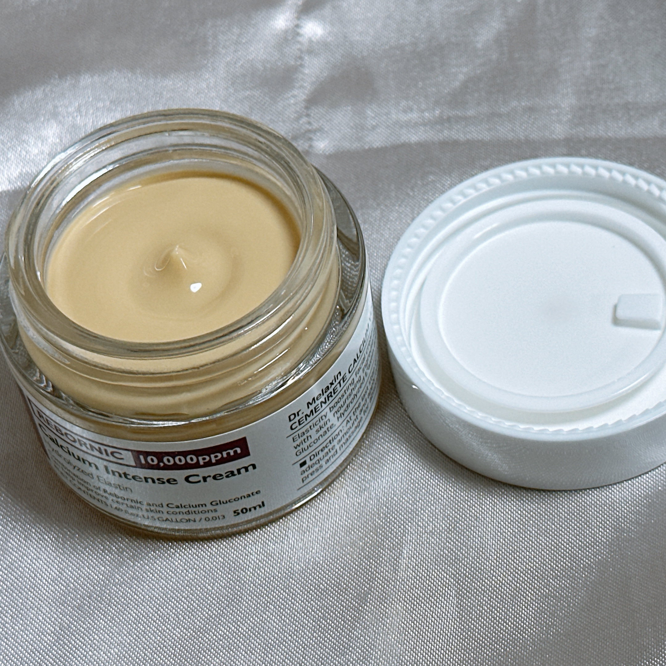 Cemenrete Calcium Intense Cream/Dr.Melaxin/フェイスクリームを使ったクチコミ（2枚目）