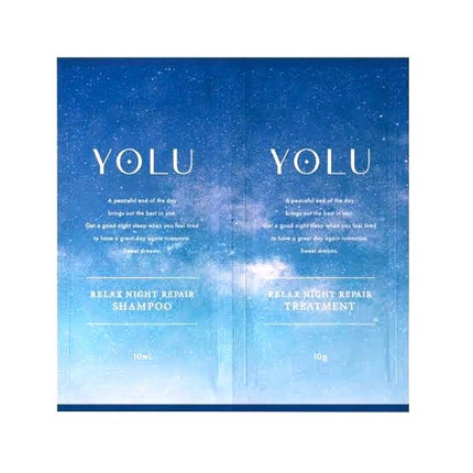 カームナイトリペアシャンプー/トリートメント/YOLU/市販シャンプーを使ったクチコミ(2枚目)