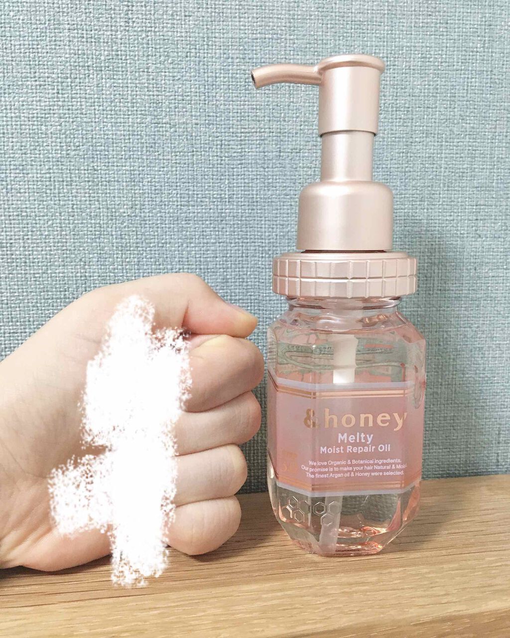 &honey メルティ モイストリペア ヘアオイル 3.0/&honey/ヘアオイルを使ったクチコミ（2枚目）