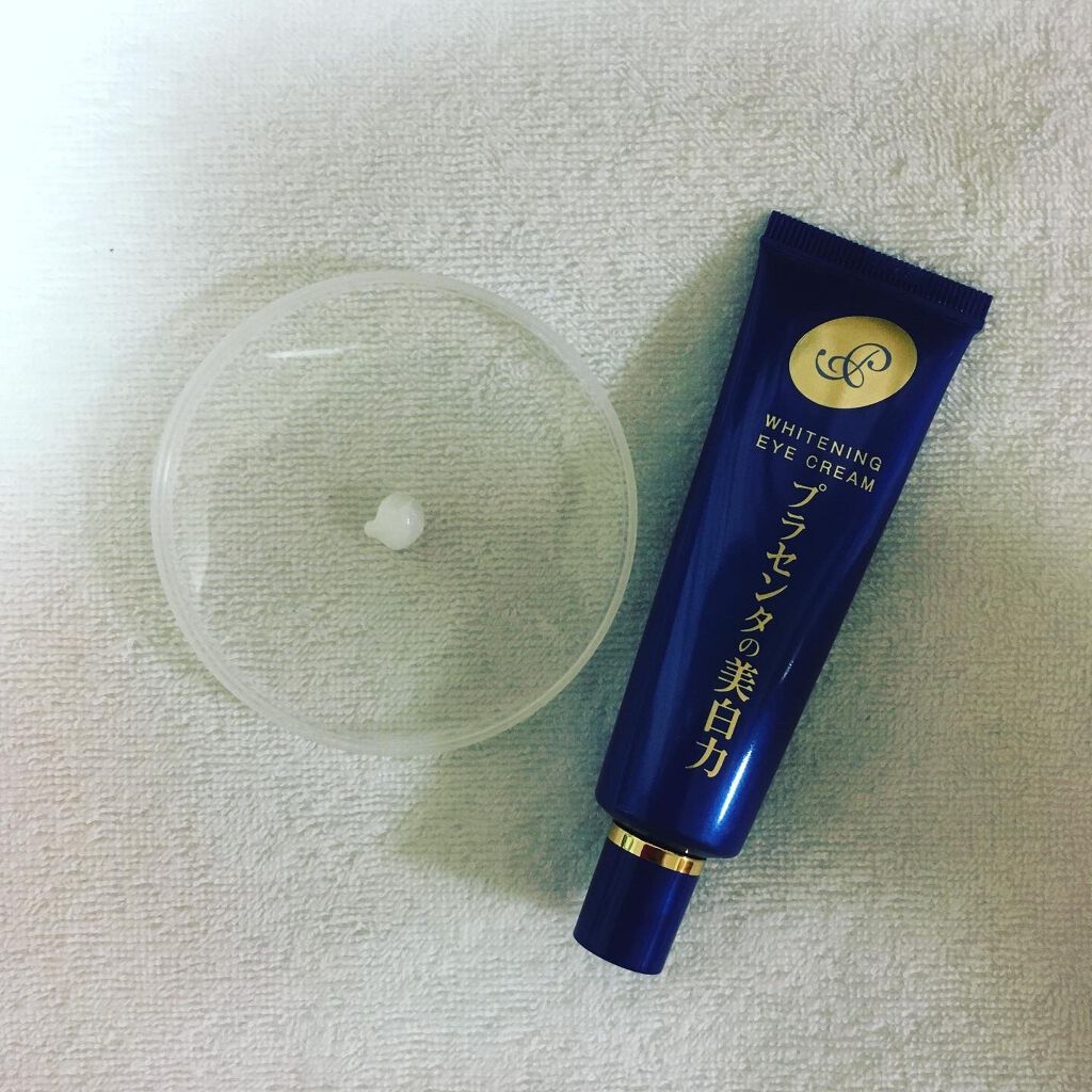 プラセホワイター 薬用美白アイクリーム/明色/アイケア・アイクリームを使ったクチコミ(3枚目)