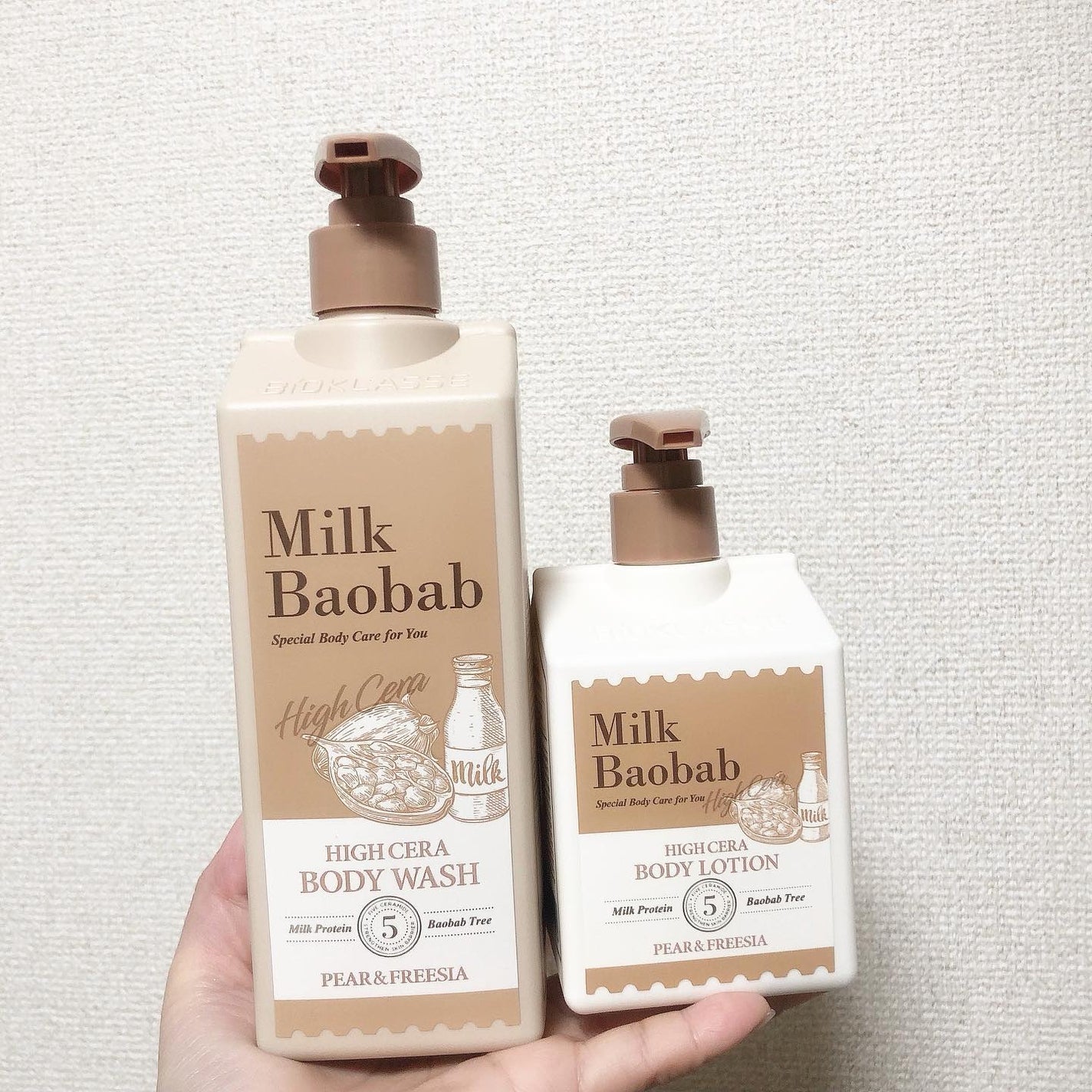 ミルクバオバブ ハイセラボディウォッシュ ペアー&フリージア/ミルクバオバブ/ボディソープを使ったクチコミ(5枚目)