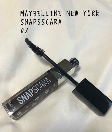 スナップスカラ 02 ブラウン/MAYBELLINE NEW YORK/マスカラを使ったクチコミ（1枚目）