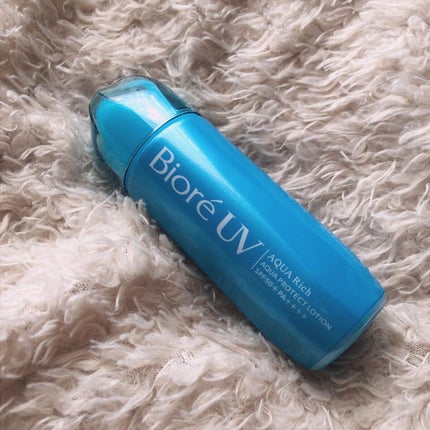 ビオレUV アクアリッチ アクアプロテクトローション(水層パック)/ビオレ/日焼け止めローションを使ったクチコミ(2枚目)