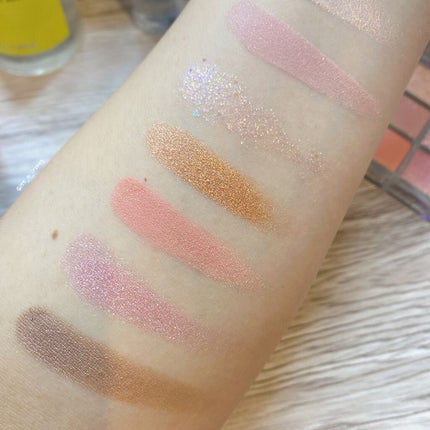 グリッターアイシャドウパレット/heimish/アイシャドウパレットを使ったクチコミ(6枚目)