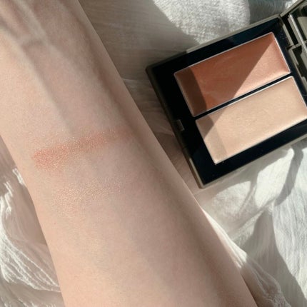 THREE シマリング グロー デュオ/THREE/クリームハイライトを使ったクチコミ(4枚目)