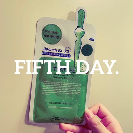 ティーツリーケア ソリューション エッセンシャルマスクEX/MEDIHEAL/シートマスク・パックを使ったクチコミ(1枚目)