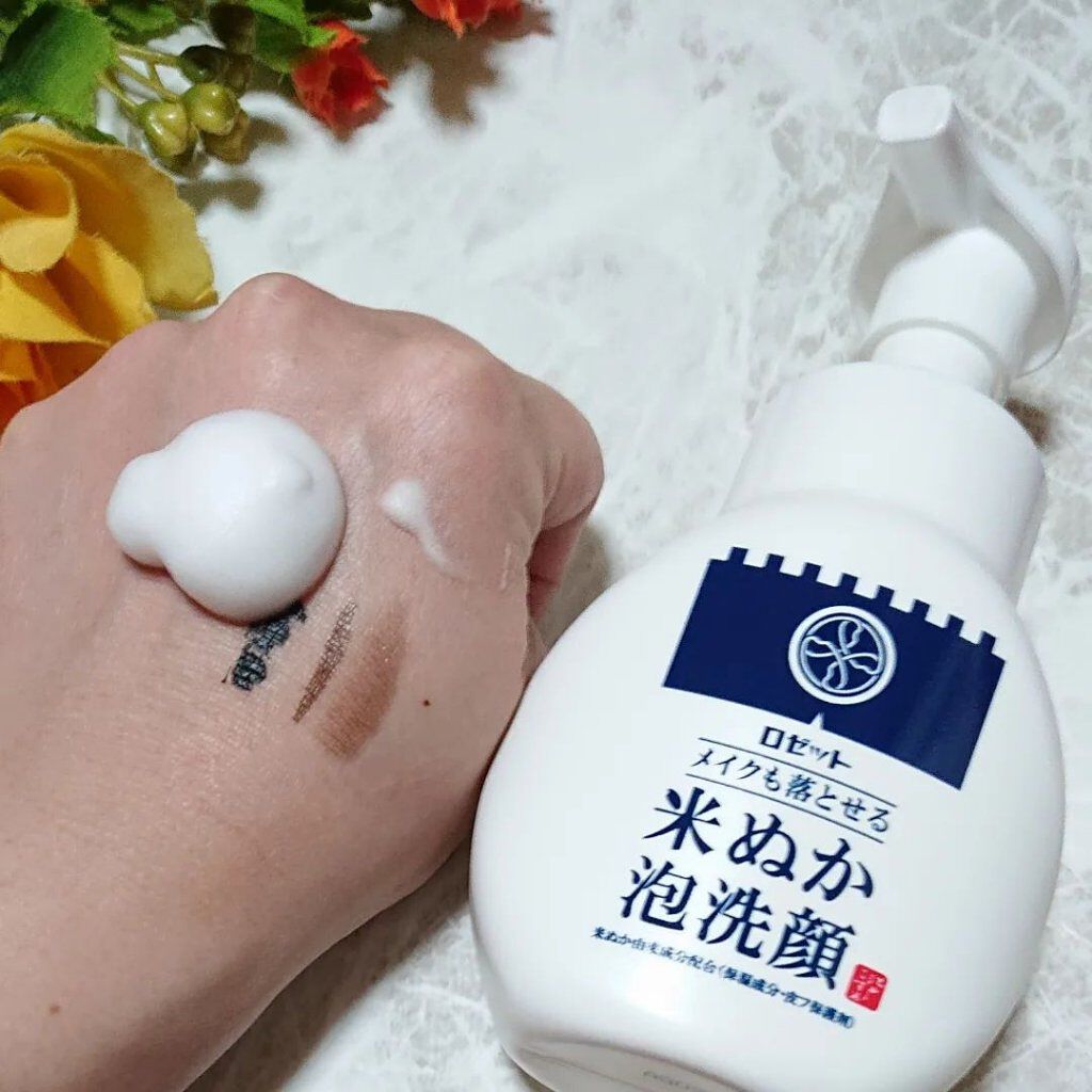 江戸こすめ メイクも落とせる米ぬか泡洗顔/ロゼット/泡洗顔を使ったクチコミ（3枚目）