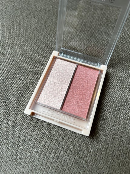 フェイスグロウカラー/CEZANNE/クリームハイライトを使ったクチコミ(2枚目)