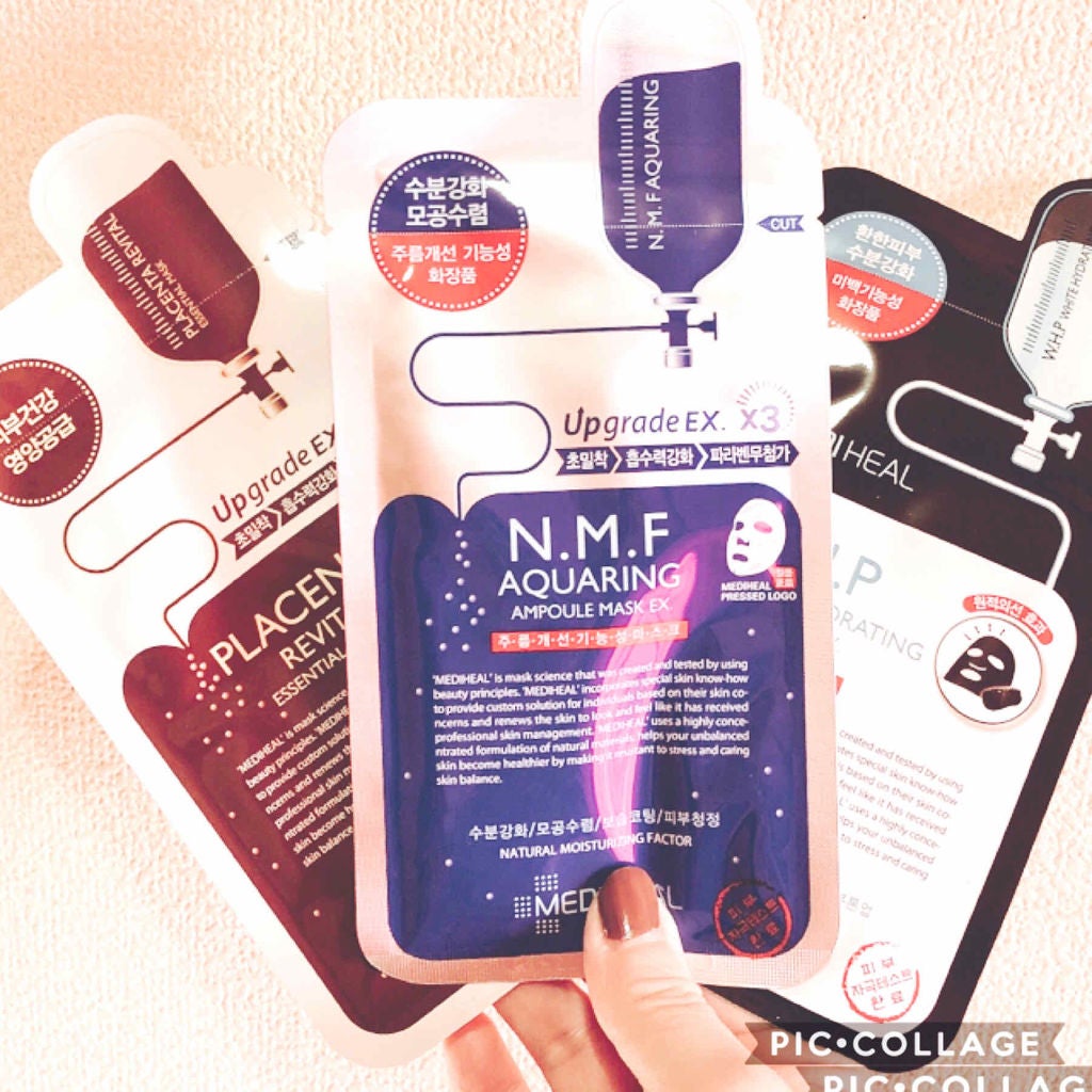 N.M.FアクアアンプルマスクJEX/MEDIHEAL/シートマスク・パックを使ったクチコミ(1枚目)