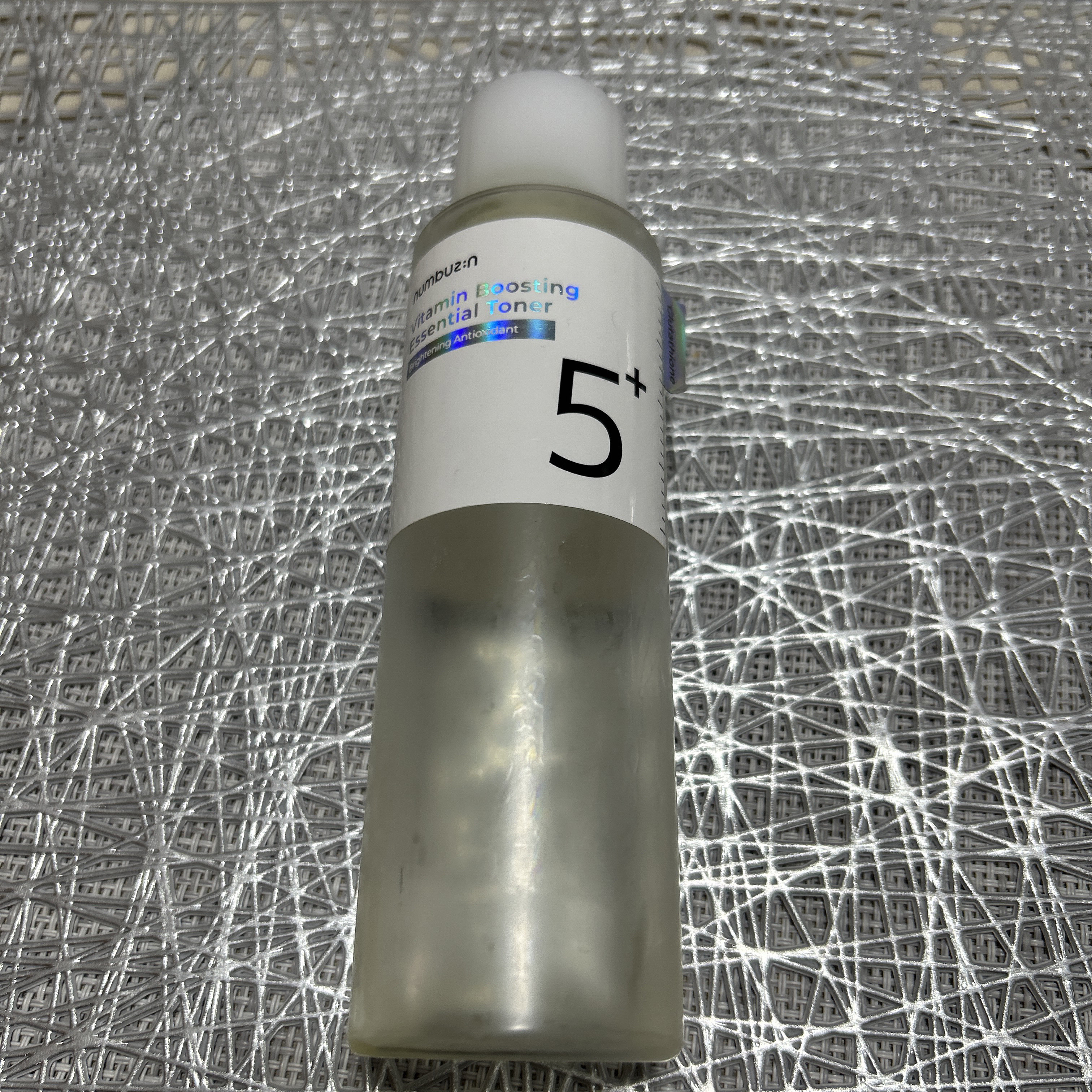 5番 白玉グルタチオンCエッセンシャルトナー/numbuzin/化粧水を使ったクチコミ（1枚目）