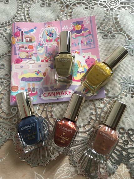 カラフルネイルズ/キャンメイク/マニキュアを使ったクチコミ(1枚目)