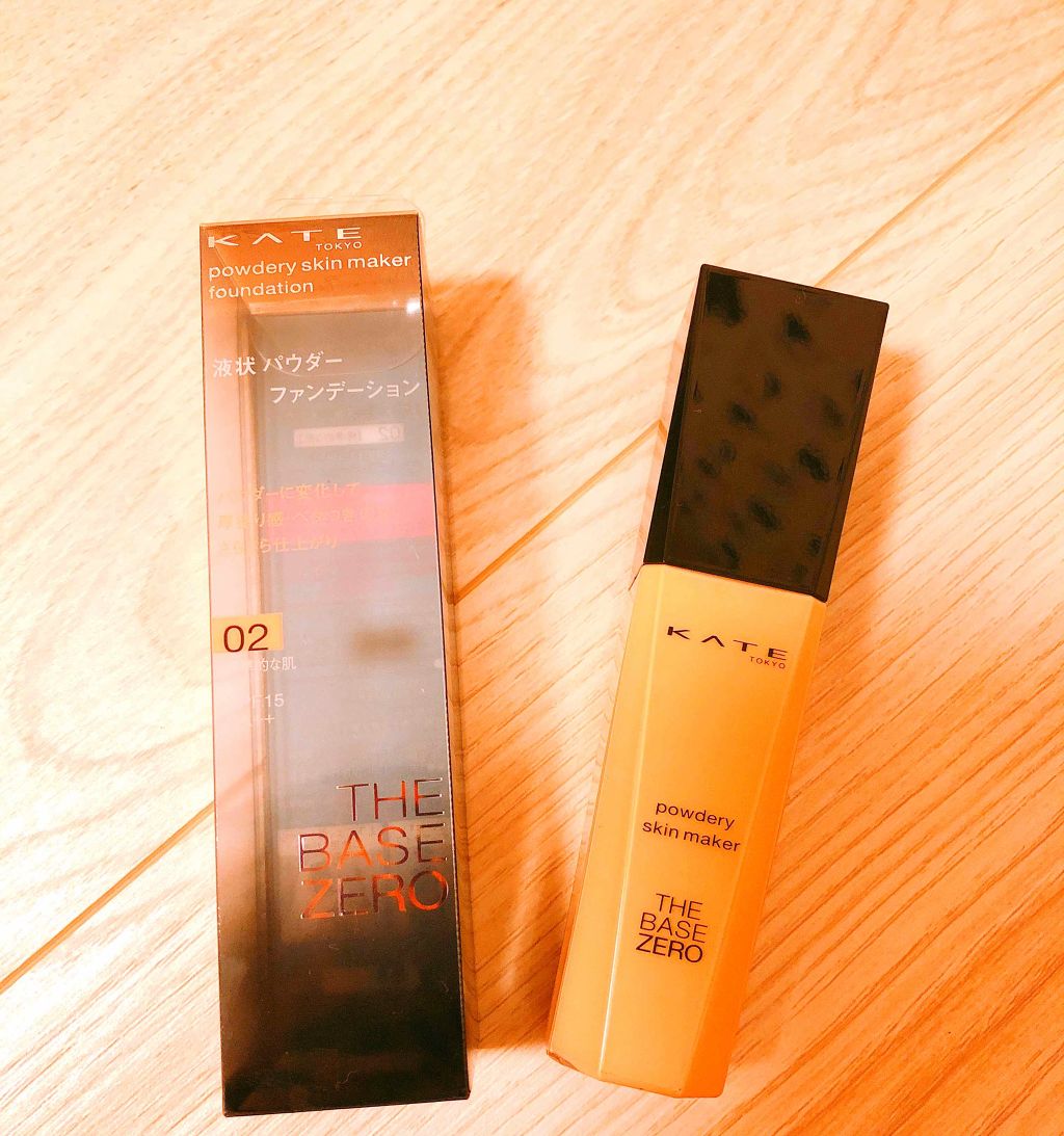 パウダリースキンメイカー/KATE/リキッドファンデーションを使ったクチコミ(2枚目)