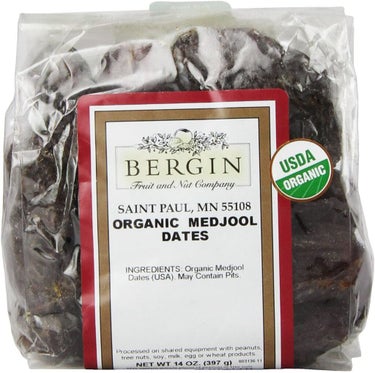 Organic Medjool Dates オーガニックなつめやし Bergin Fruit and Nut Company