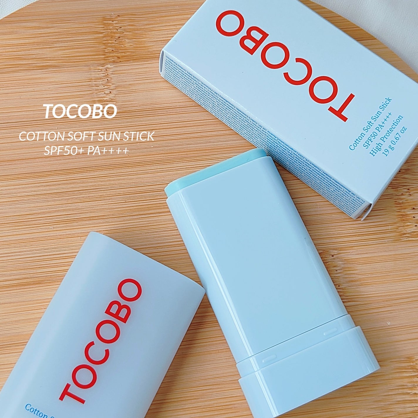 コットンソフトサンスティック/TOCOBO/日焼け止めスティックを使ったクチコミ(2枚目)