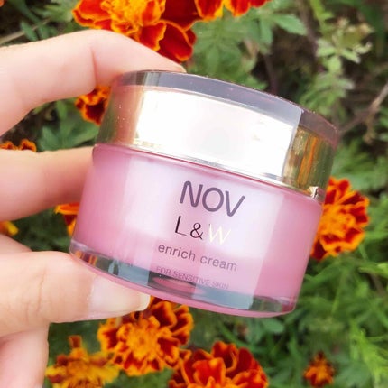 L&W エンリッチクリーム/NOV/フェイスクリームを使ったクチコミ(1枚目)