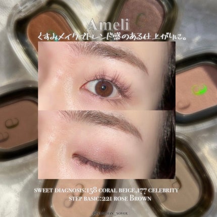 STEP BASIC EYESHADOW/Ameli/単色アイシャドウを使ったクチコミ(6枚目)