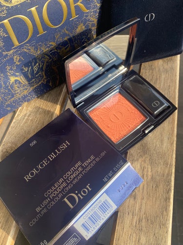 【旧】ディオールスキン ルージュ ブラッシュ 556 コスミック コーラル/Dior/パウダーチークを使ったクチコミ（3枚目）