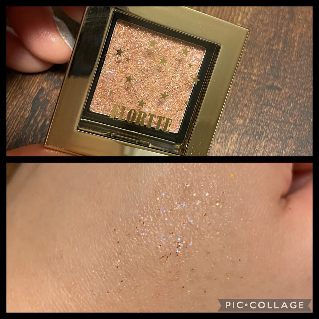 フロレット星に願いシリーズ シングルアイシャドウ/FLORTTE/単色アイシャドウを使ったクチコミ（1枚目）