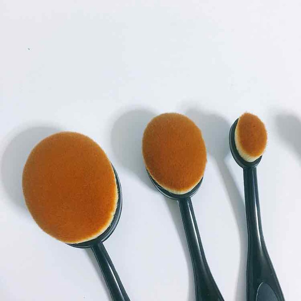 5-Piece Ova Brush Set/AOA/メイクブラシを使ったクチコミ(3枚目)