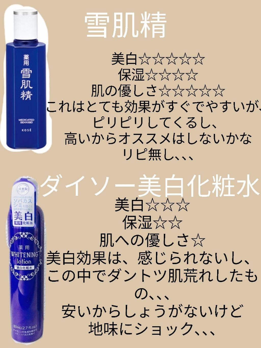 雪肌精 化粧水&美白クリーム - クレンジング/メイク落とし