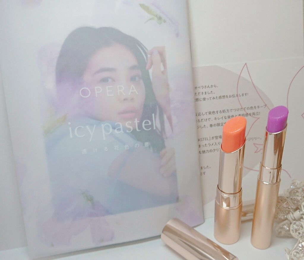 オペラ シアーリップカラー RN/OPERA/リップグロスを使ったクチコミ（2枚目）