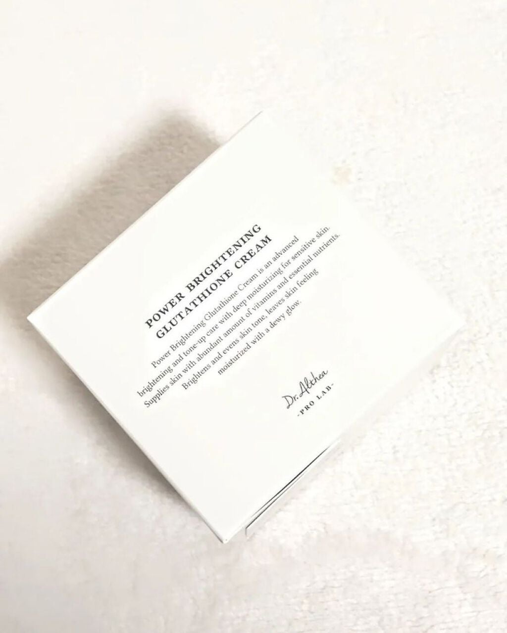 koroboro33 on LIPS 「ドクターエルシアグルタチオンクリーム★★Qoo10で購入した、..」(1枚目)