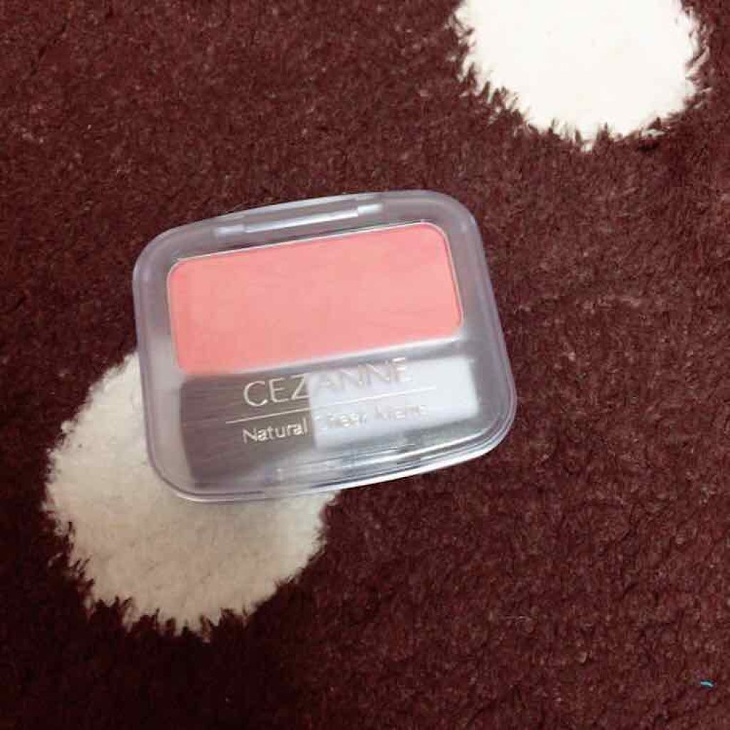 ナチュラル チークN/CEZANNE/パウダーチークを使ったクチコミ(1枚目)