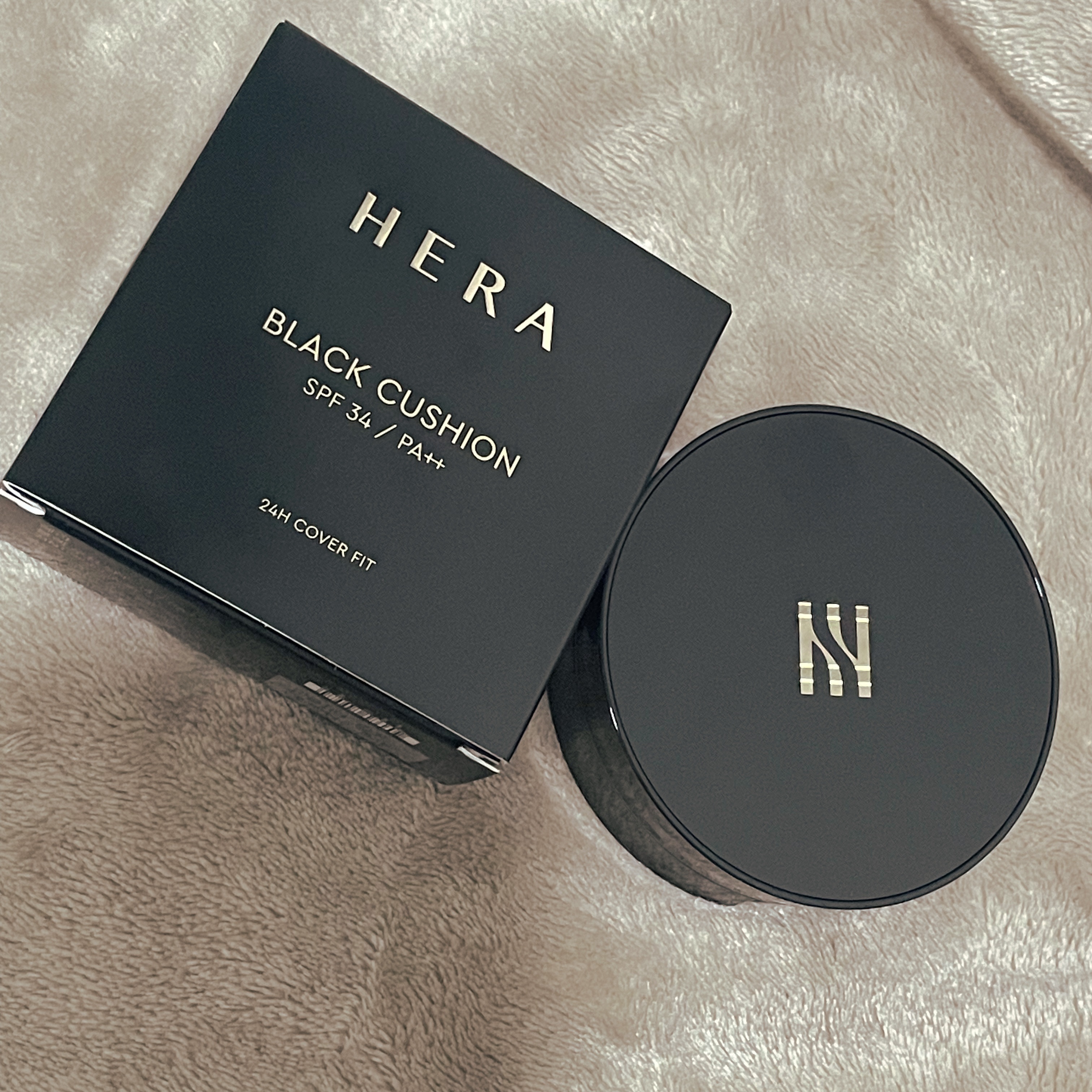 ブラック クッション/HERA/クッションファンデーションを使ったクチコミ（1枚目）