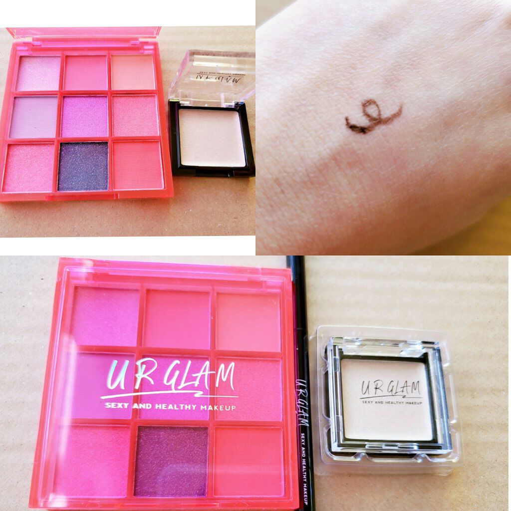 UR GLAM　POWDER EYESHADOW/U R GLAM/単色アイシャドウを使ったクチコミ（1枚目）