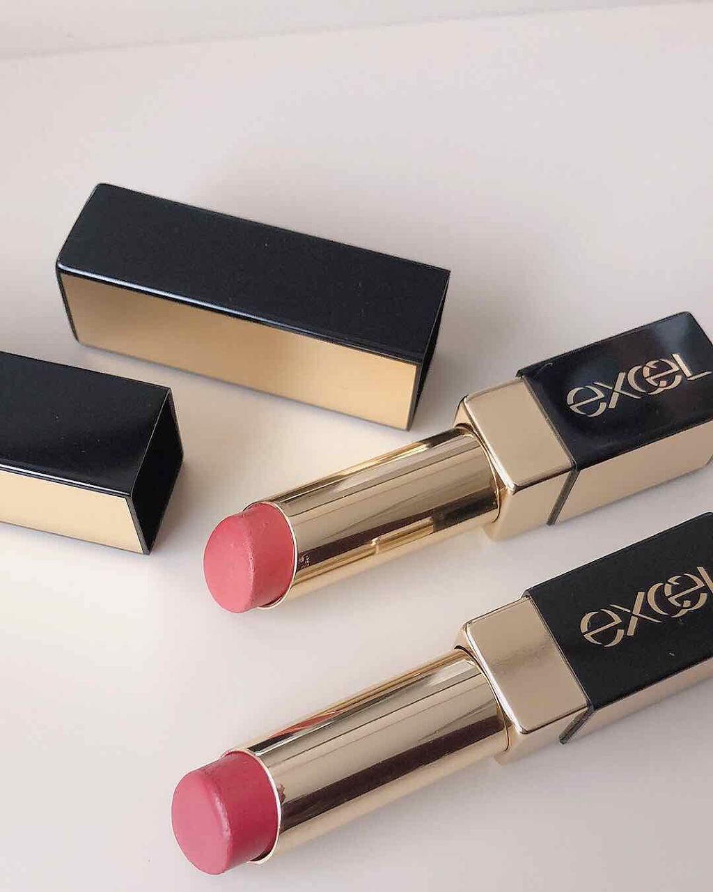 グレイズバームリップ/excel/口紅を使ったクチコミ（2枚目）