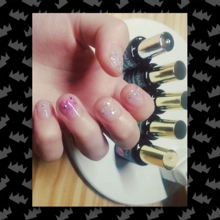 ジェルネイル(ライト対応)/セリア/ジェルネイルを使ったクチコミ(2枚目)