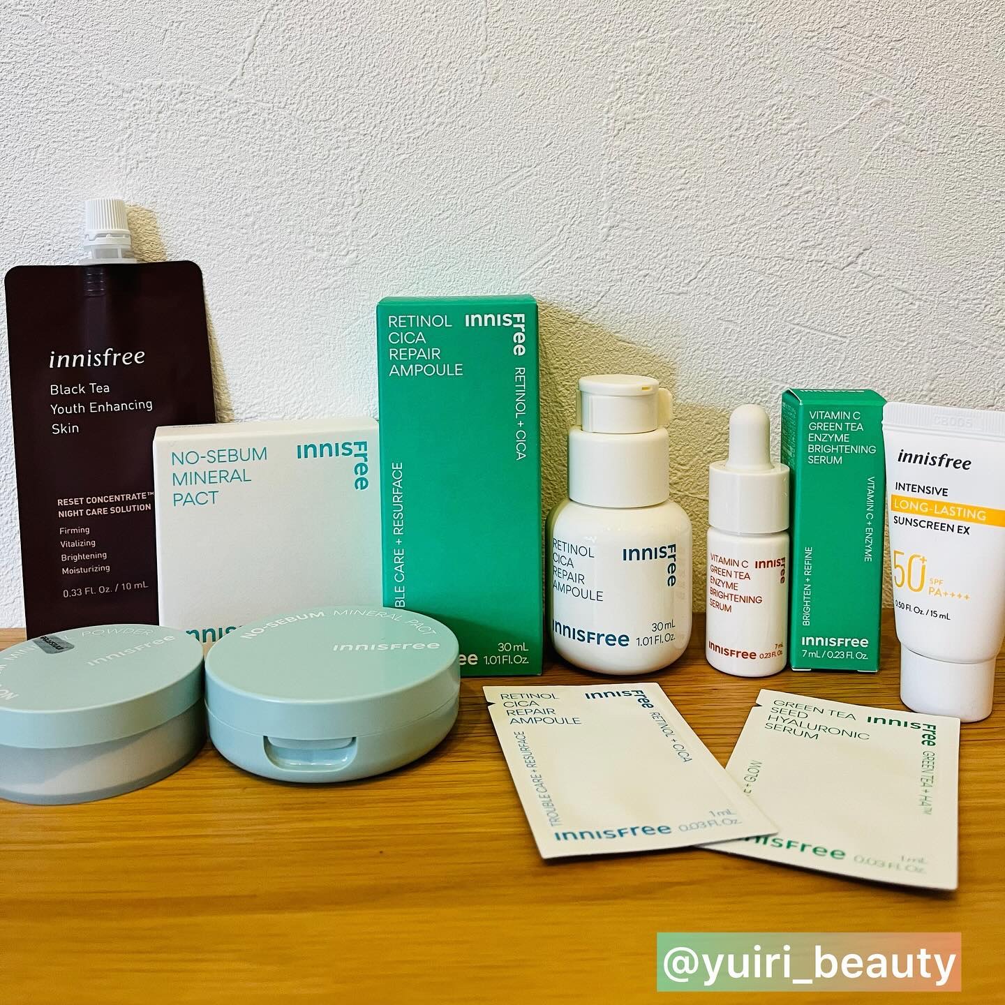 ノーセバム　ミネラルパウダー　N/innisfree/ルースパウダーを使ったクチコミ（2枚目）