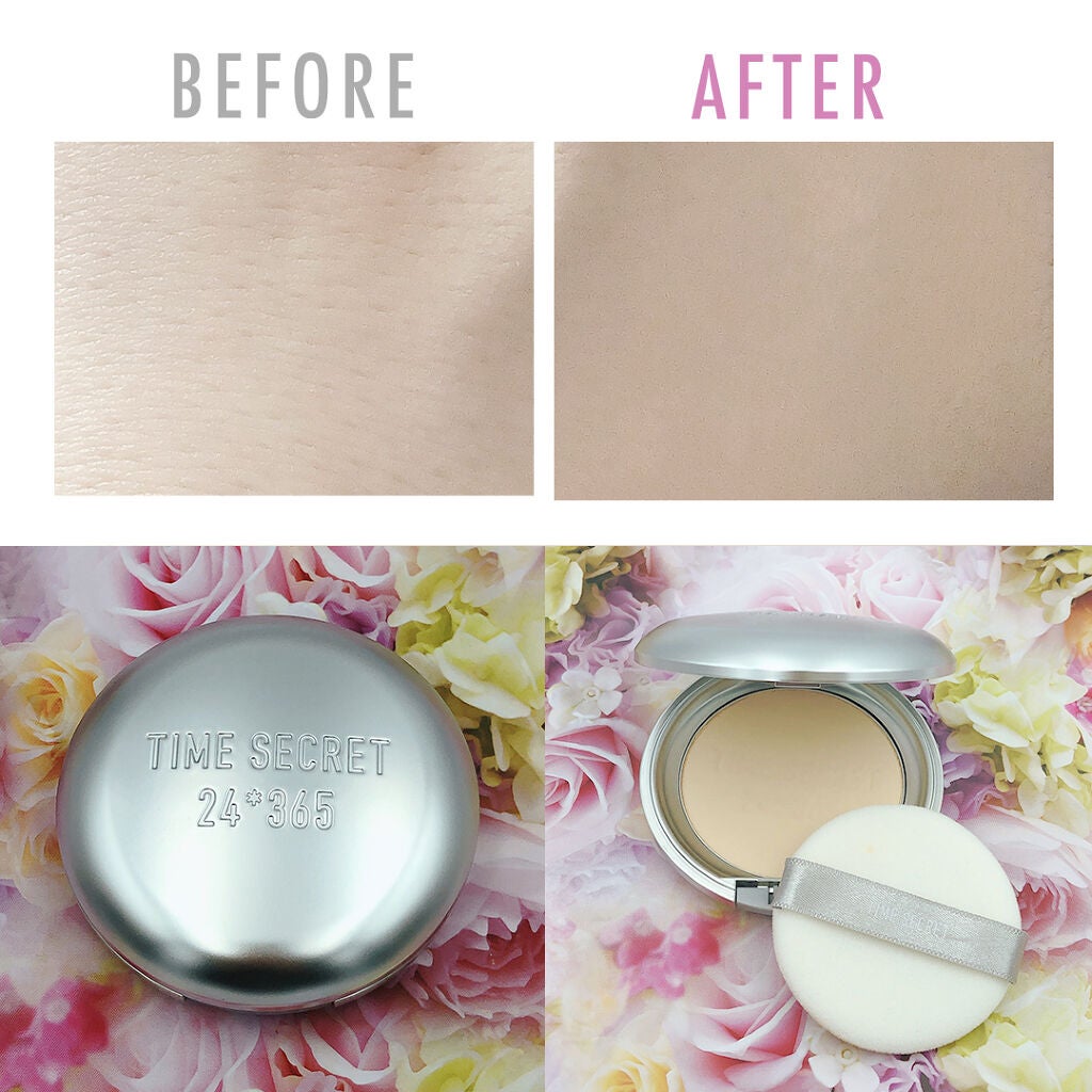 ミネラルプレストパウダーR/TIME SECRET/プレストパウダーを使ったクチコミ(1枚目)