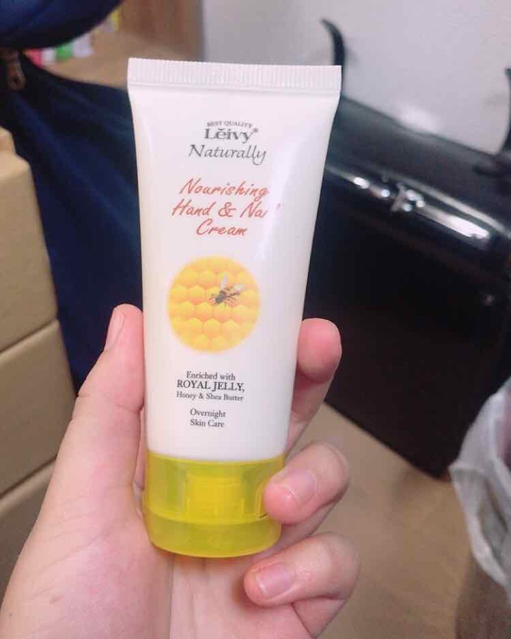 レイヴィー ハンド&ネイルクリームローヤルゼリー/Leivy/ハンドクリームを使ったクチコミ(1枚目)