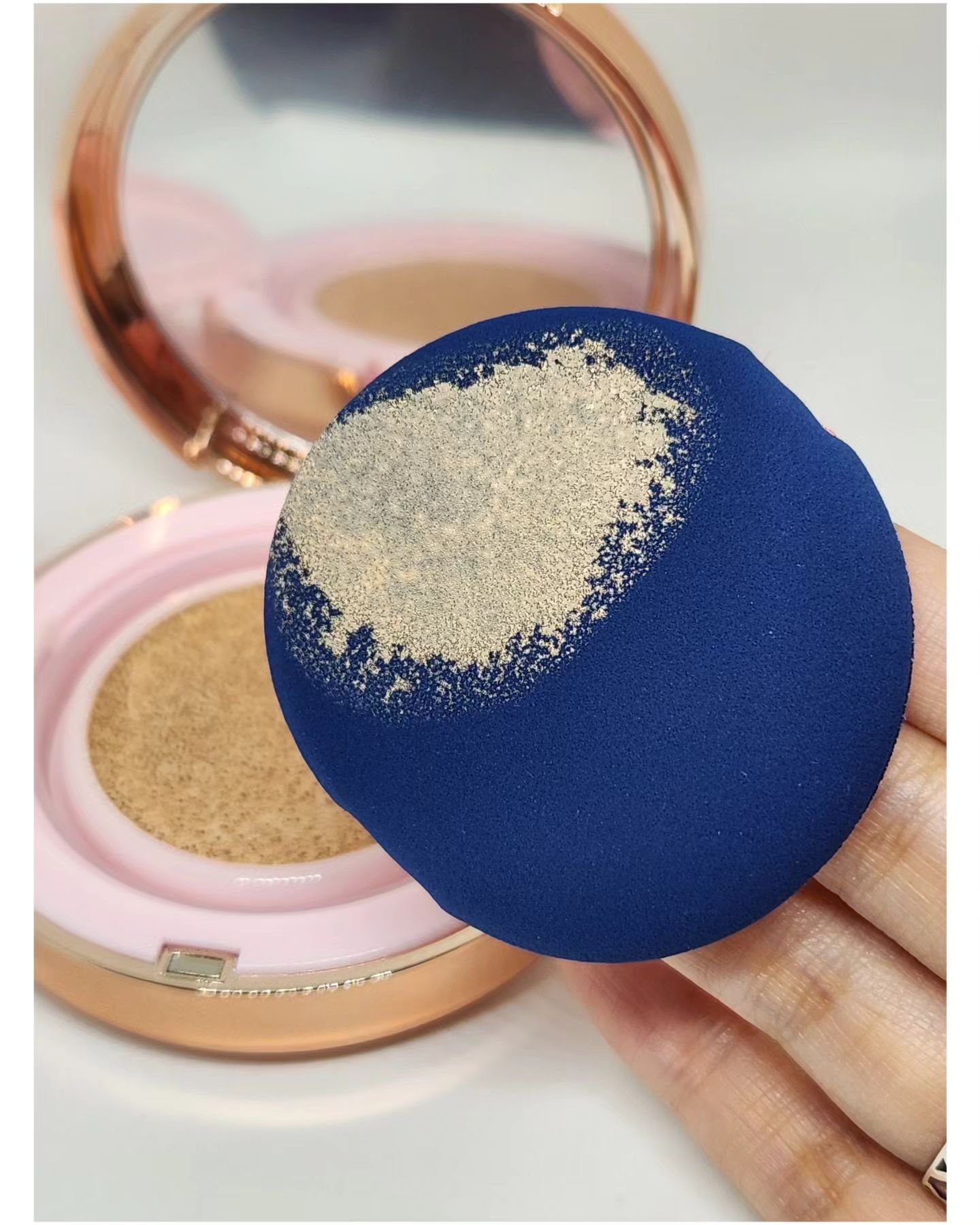 ピンクティーツリーカバーアップグロウクッション/APLIN/クッションファンデーションを使ったクチコミ（3枚目）