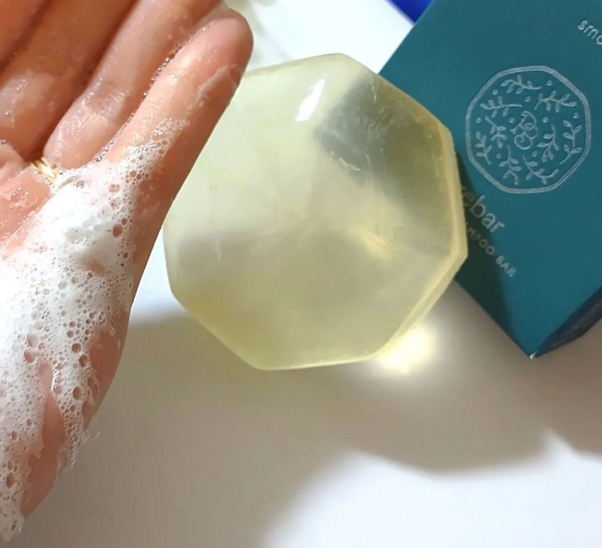 ピュアバー 和漢ハーブシャンプーバー スムース/purebar/市販シャンプーを使ったクチコミ(6枚目)