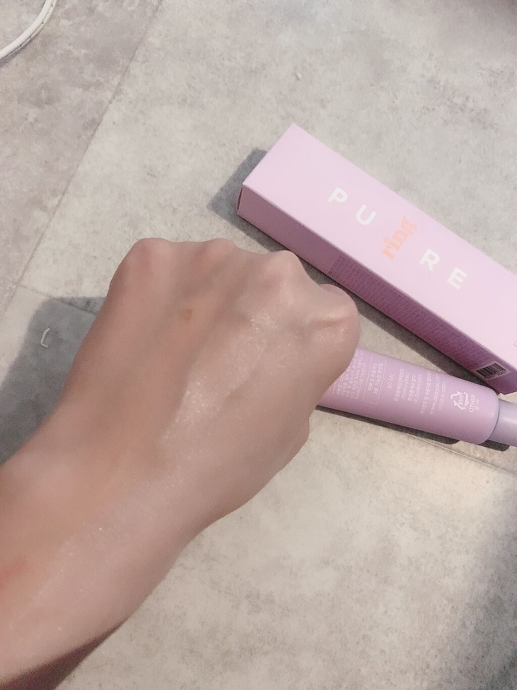 ピュアリングクリーム/DEWYCEL/化粧下地を使ったクチコミ(2枚目)