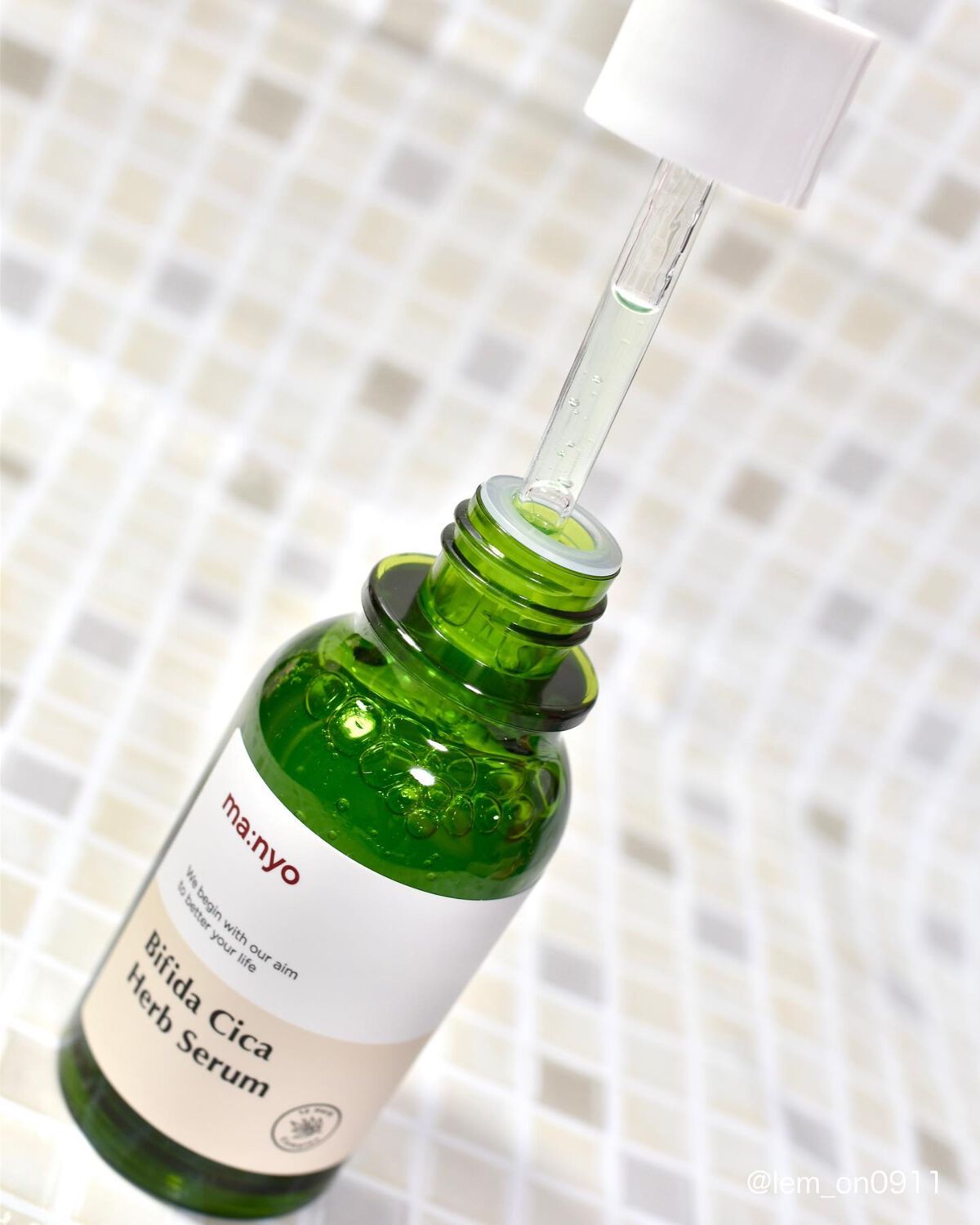 ビフィダシカハーブセラム/manyo/美容液を使ったクチコミ（2枚目）