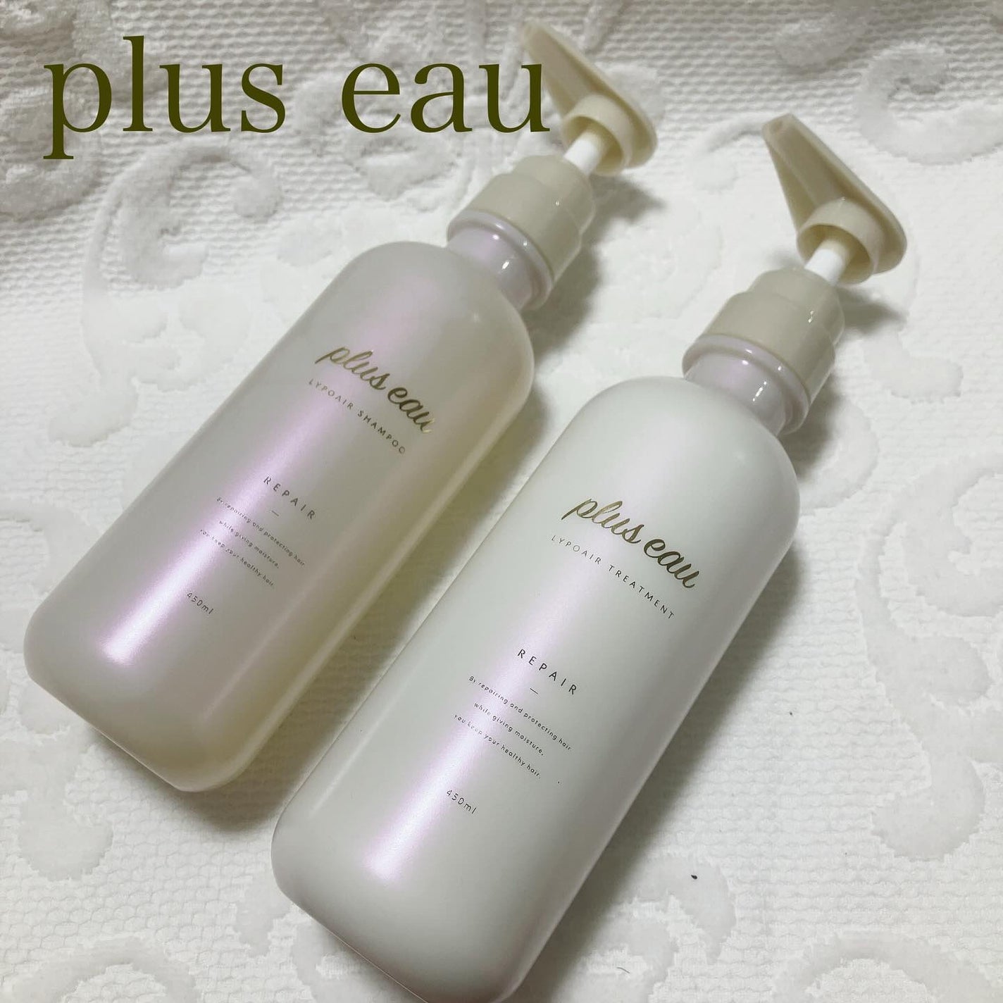 ãªãã¢ã·ã£ã³ããŒ/ãªãã¢ããªãŒãã¡ã³ã/plus eau/åžè²©ã·ã£ã³ããŒã䜿ã£ãã¯ãã³ãïŒ1æç®ïŒ