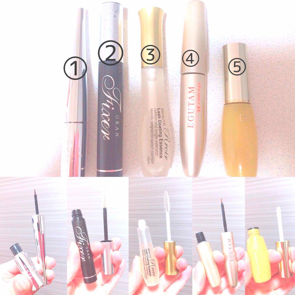 エグータム/アルマダスタイル/まつげ美容液を使ったクチコミ（1枚目）