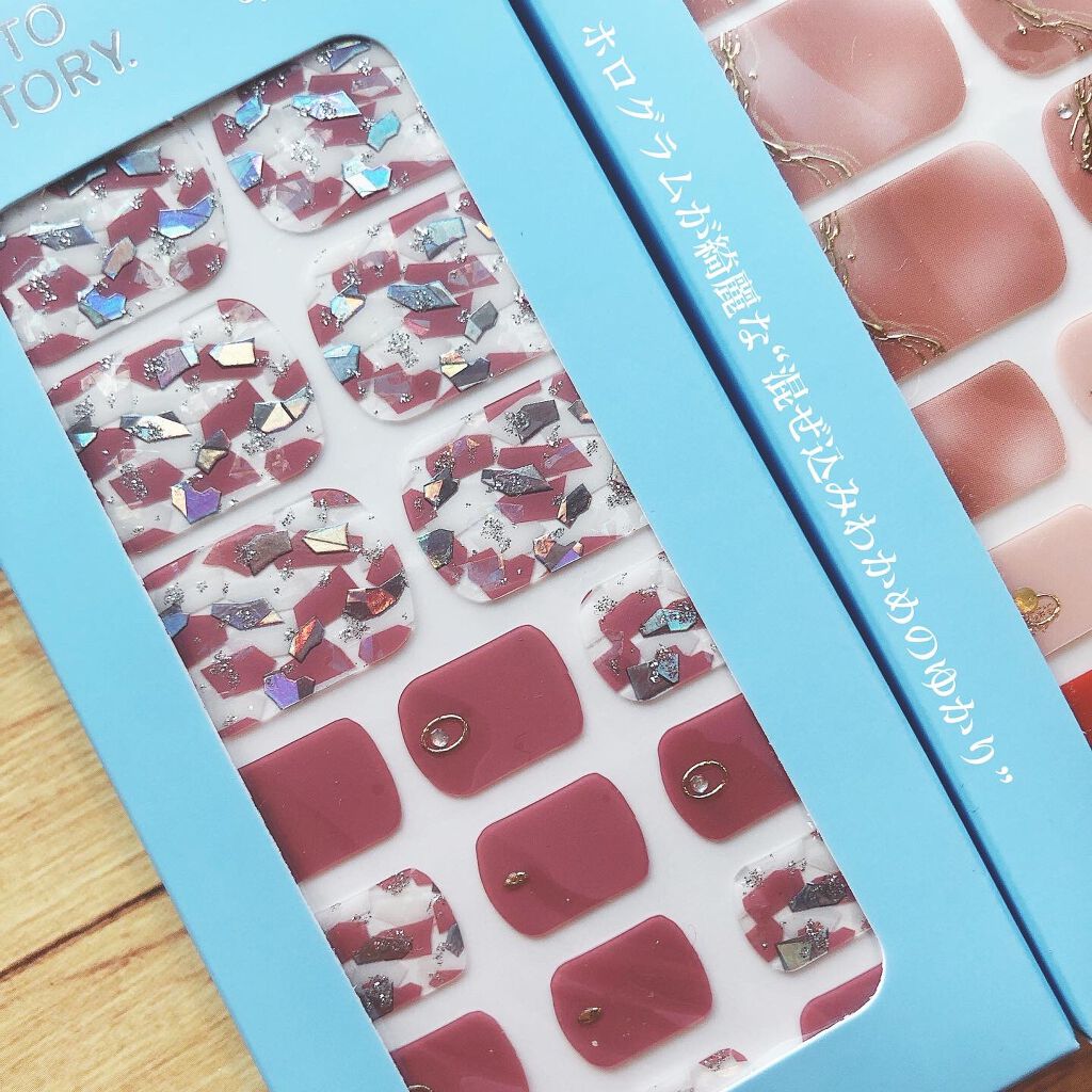 ネイルフィット ジェルネイルシール/GELATO FACTORY/ネイルシールを使ったクチコミ(3枚目)