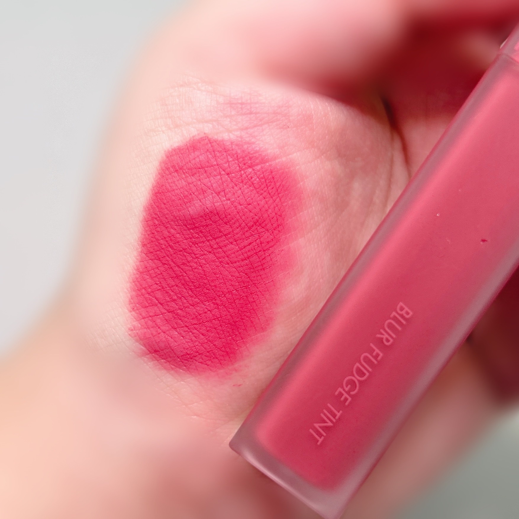 rom&nd ブラーファッジティント/rom&nd/リップティントを使ったクチコミ（2枚目）