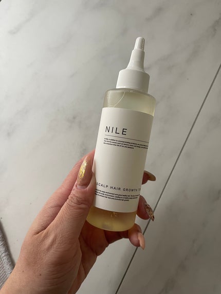 NILE スカルプヘアローションのクチコミ「スカルプローション
乾燥肌の私。
カサつく頭皮にもローションを。
抜け毛予防にもなるしフケを.....」(2枚目)