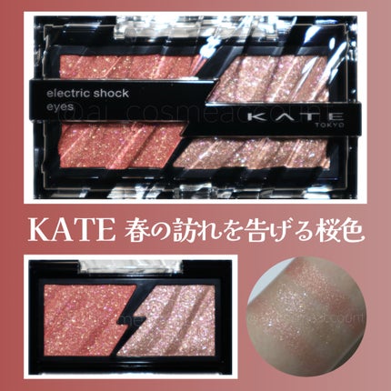エレクトリックショックアイズ  EX-1 ブルーミングシャワー/KATE/アイシャドウパレットを使ったクチコミ(1枚目)