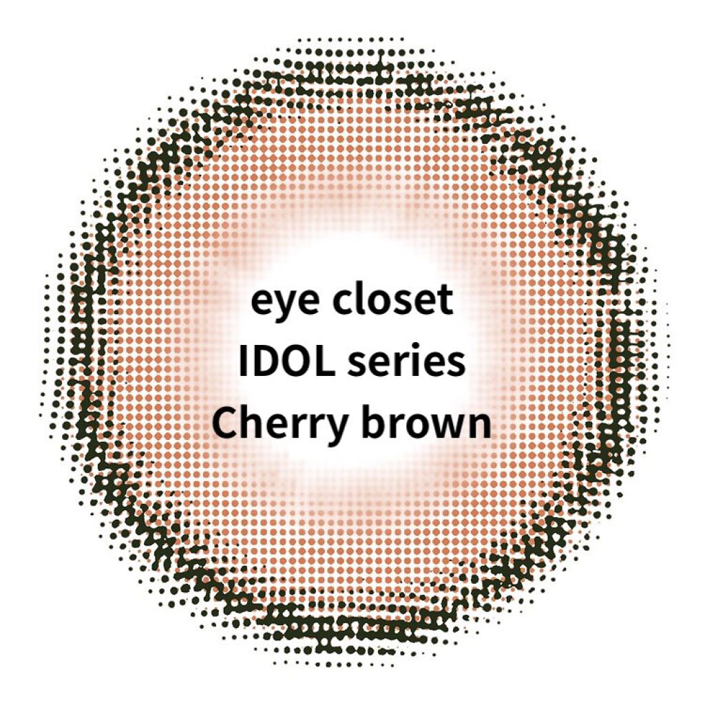 eye closet iDOL Series CANNA ROSE 1day チェリーブラウン/EYE CLOSET/ワンデー（１DAY）カラコンを使ったクチコミ（2枚目）