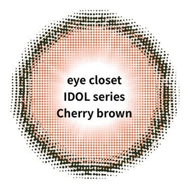 eye closet iDOL Series CANNA ROSE 1day チェリーブラウン/EYE CLOSET/ワンデー（１DAY）カラコンを使ったクチコミ（2枚目）