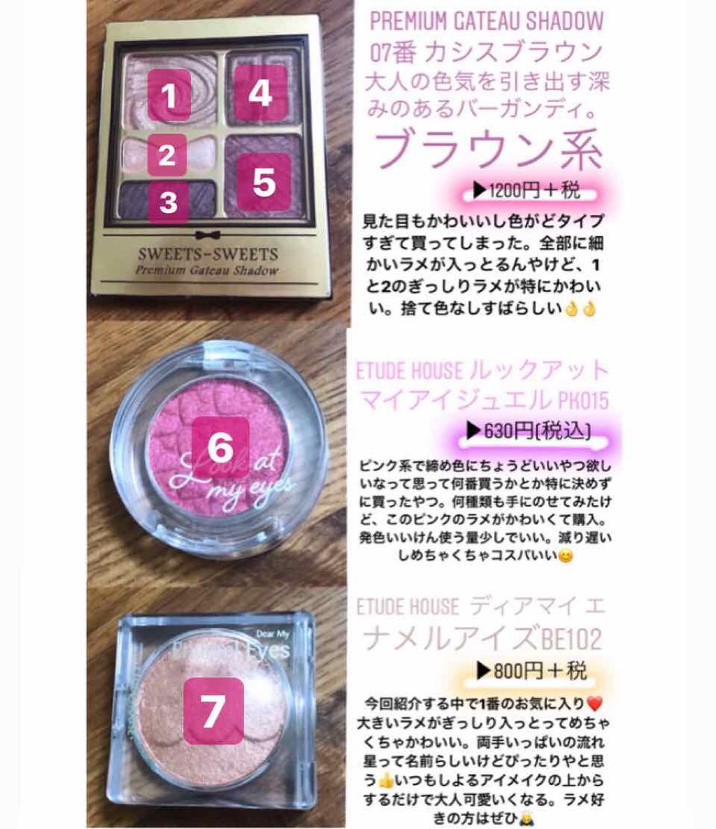 ルックアット マイアイジュエル/ETUDE/単色アイシャドウを使ったクチコミ(2枚目)