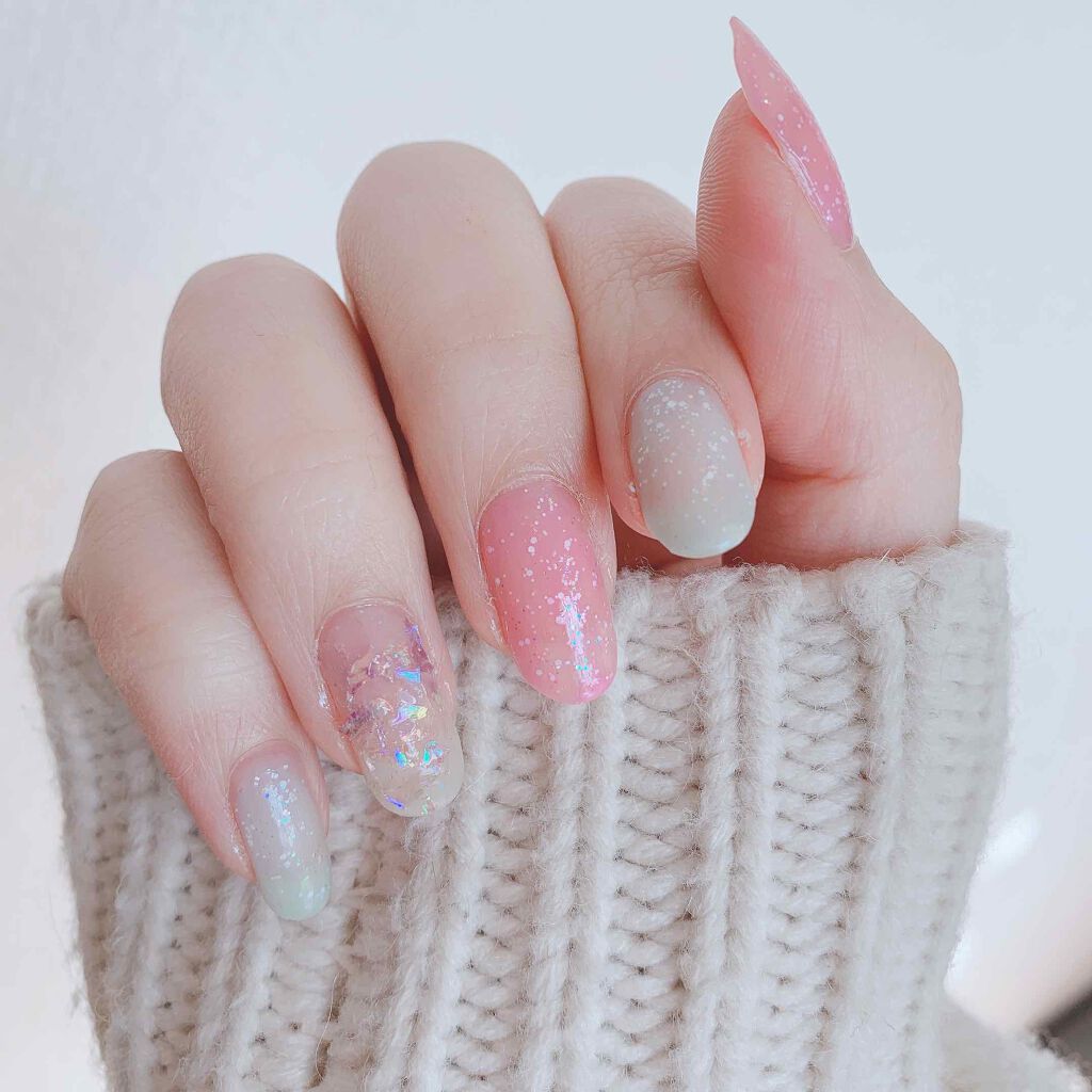 ネイルホリック パステルスノー BL950/ネイルホリック/マニキュアを使ったクチコミ（1枚目）