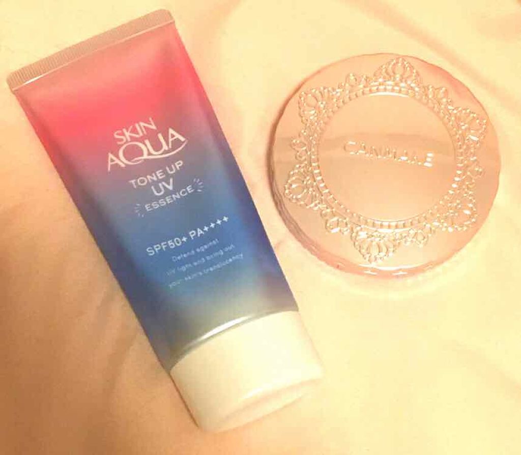 スキンアクア トーンアップUVエッセンス/スキンアクア/日焼け止めクリームを使ったクチコミ(1枚目)